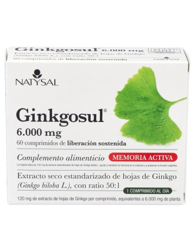 Ginkgosul (Trastornos Circulatorios) 60Comp.