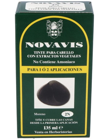 Novavis Tinte Para Cabello 2N Moreno 135Ml