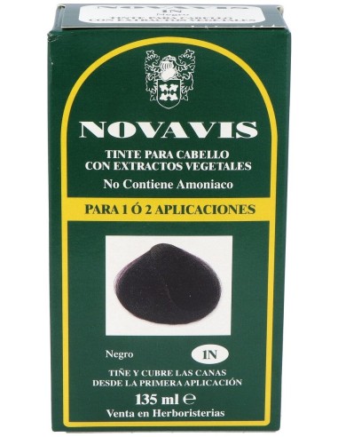 Tinte Novavis 1N Negro 120Ml.