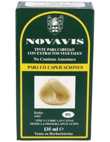 Tinte Novavis 9N Rubio Miel 120Ml.