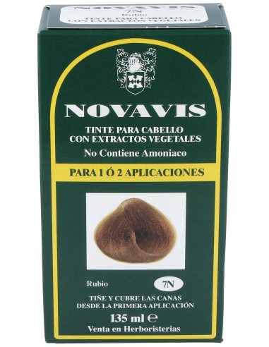 Tinte Novavis 7N Rubio 120Ml.