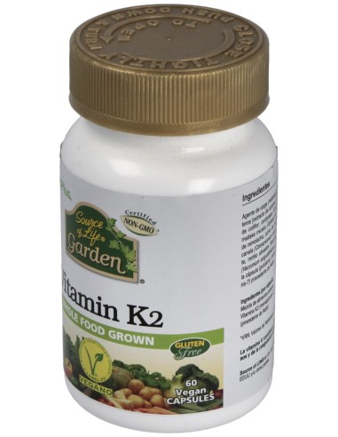 Garden Source Of Life Vitamina K2 60Cap.