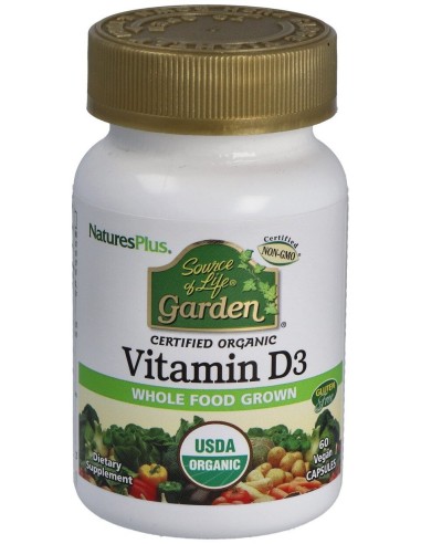 Garden Source Of Life Vitamina D3 60Cap.