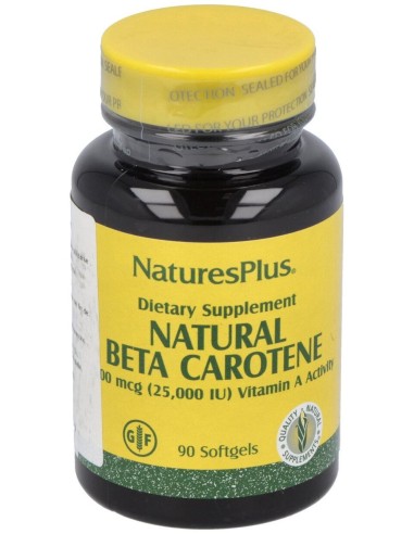 Nature'S Plus Beta Caroteno 90 Perlas