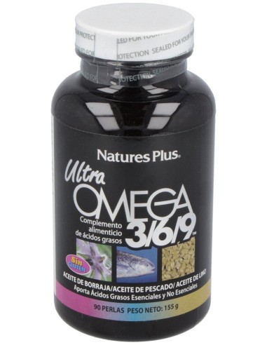 Nature'S Plus Ultra Omega 3/6/9 90Cap