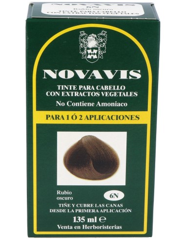 Tinte Novavis 6N Rubio Oscuro 120Ml.