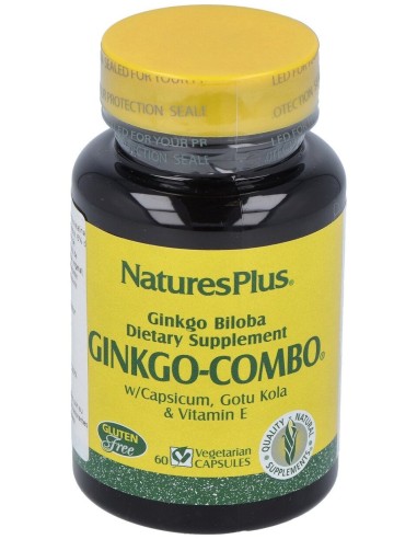 Nature'S Plus Ginkgo Combo 60  Caps