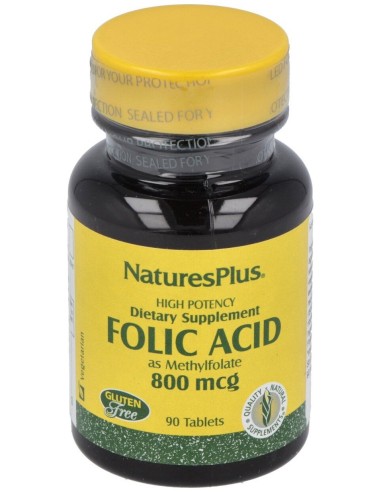 Nature'S Plus Acido Folico 90Comp