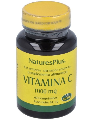 Vit. C 1000Mg + Escaramujo (Accion Ret.) 60Comp.