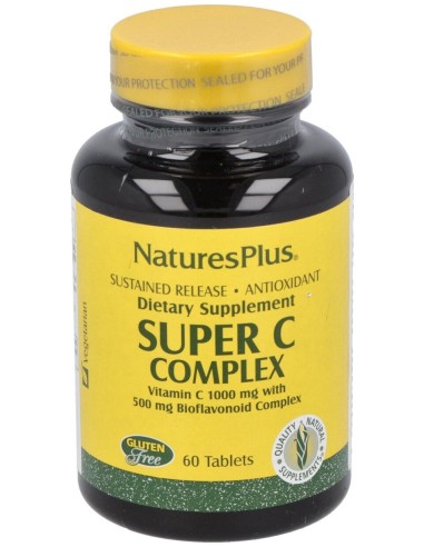 Super C Complex+Bioflavonoides(Accion Retard.)60Co