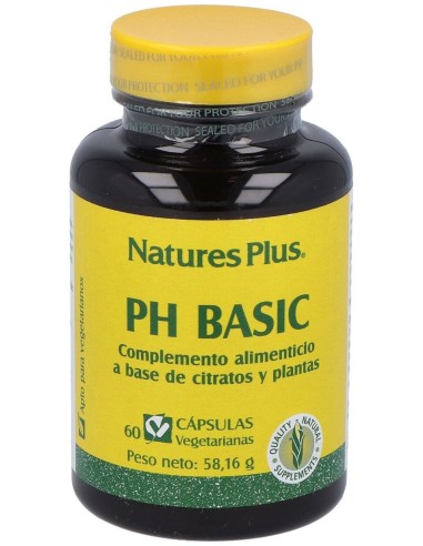 Ph Basic (Corrector Del Terreno Acido) 60 Cap.