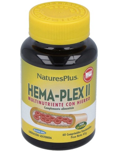 Hema-Plex Ii (Accion Retardada) 60 Comp.