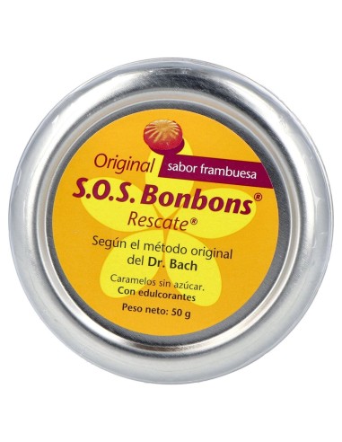 Sos Flores De Bach Bombons Caramelos Lata 50Gr.