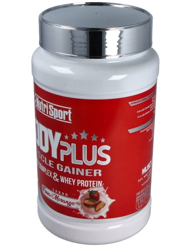 Nutrisport Bodyplus Weight Gainer Fresa 850G