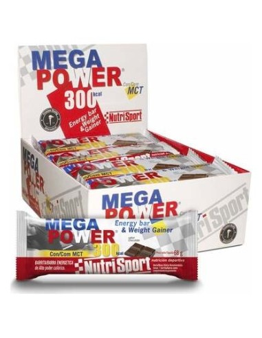 Nutrisport Megapower Bar Chocolate 12 Barritas