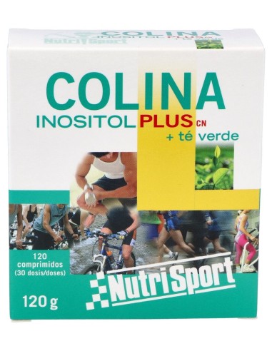 Nutrisport Colina Inositol Plus+ Té Verde 120Comp