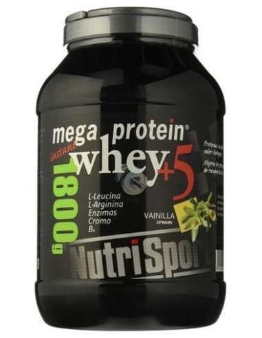 Nutrisport Mega Protein Whey 5 Vainilla 1800G