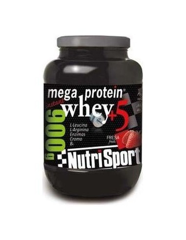 Nutrisport Mega Protein Whey 5 Vainilla 900Gr
