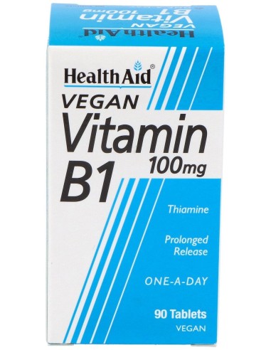 Health Aid Vitamina B1 100Mg 90 Tabletas