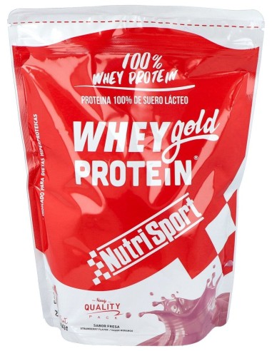 Nutrisportwhey Protein Gold Fresa 500 Gr Nutrisport