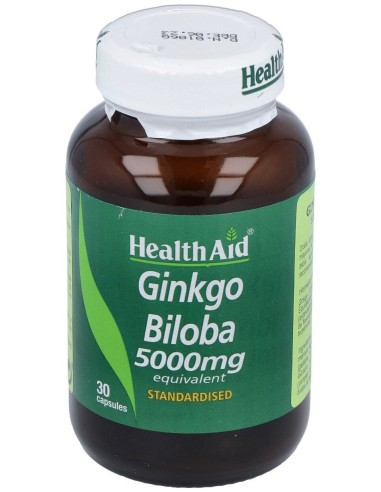 Ginkgo Hoja Ext.Estand. 30Cap. Health Aid