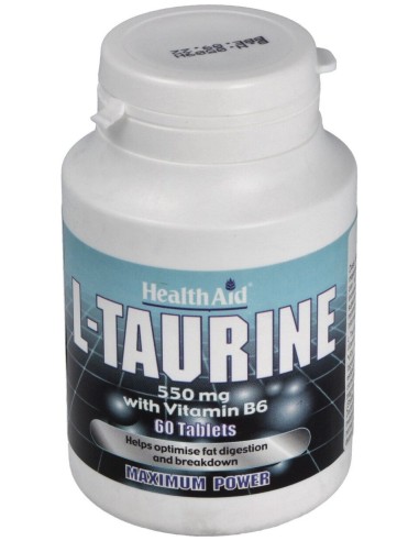 Healthaid L-Taurina 60 Tabletas