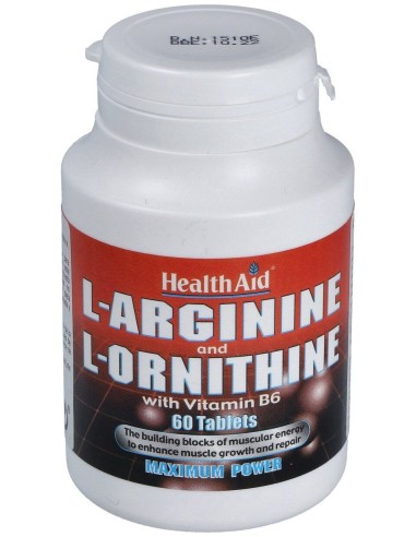 Healthaid Orginina Ornitina Vitamina B6 60Comp