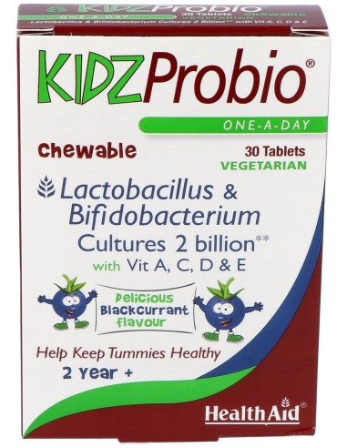 Kidzprobio 2000Millones Y Vitaminas 30Comp. Health