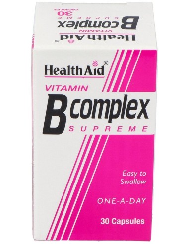 Vit B Complex 30Cap. Health Aid