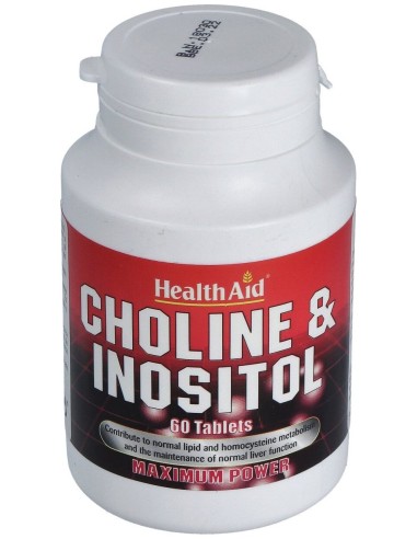 Colina/Inositol 250/250Mg. 60Comp. Health Aid