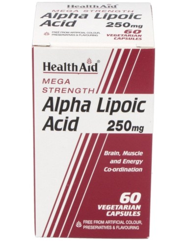 Acido Alphalipoico 60Cap. Health Aid