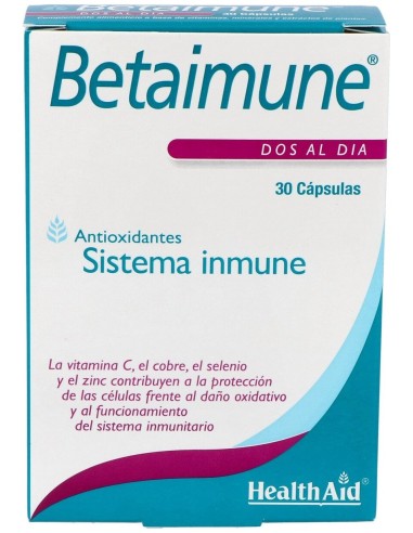 Betainmune Antioxidant Fr 30Cap. Health Aid