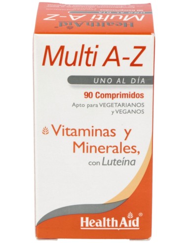 Multivit & Minerals A To Z 90Comp. Health Aid