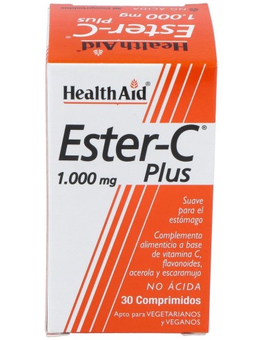 Ester C Plus 1000Mg. 30Comp. Health Aid
