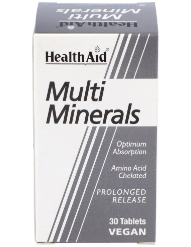 Multiminerales 30Comp. Health Aid