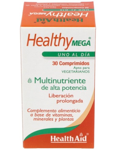 Healthy Mega Multinutriente De Alta Potencia 30 Compr