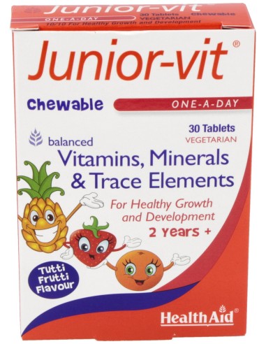 Healthaid Junior-Vit 30 Comprimidos