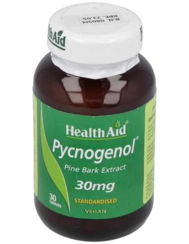 Pycnogenol 30Mg. 30Comp. Health Aid