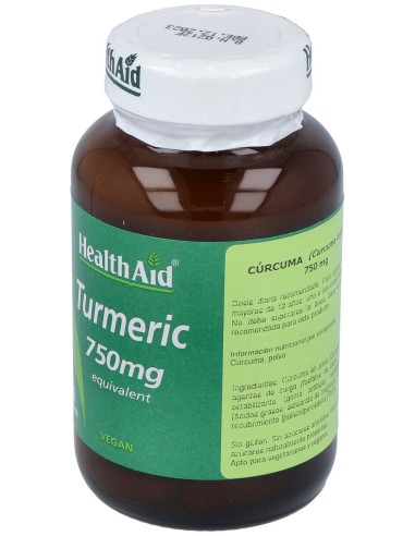 Curcuma Raiz (Turmeric) 60Comp. Health Aid