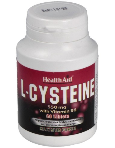 L-Cysteina 60Comp. Health Aid