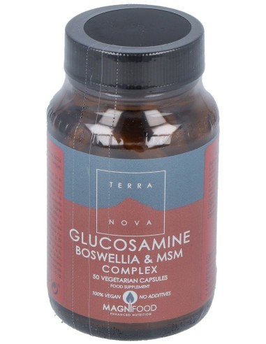 Glucosamina,Boswelia Y Msm Complex 50Vcap.