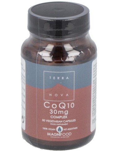 Terranova Coq10 30 Mg Complex 50 Cápsulas