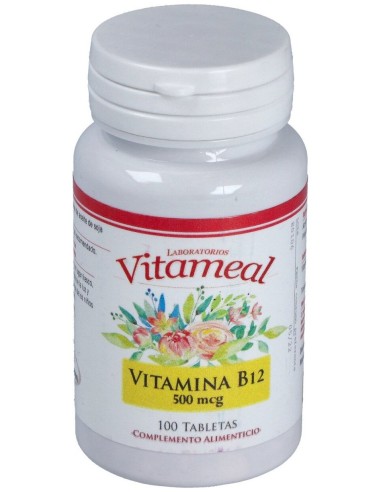 Vitameal Vitamina B12 500Mcg 100Tabs