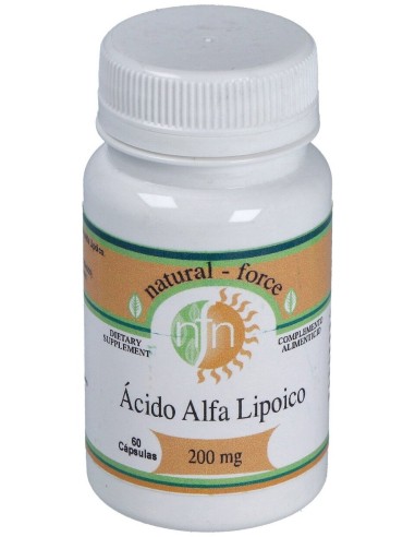 Acido Alfa Lipoico 200Mg. 60Cap.