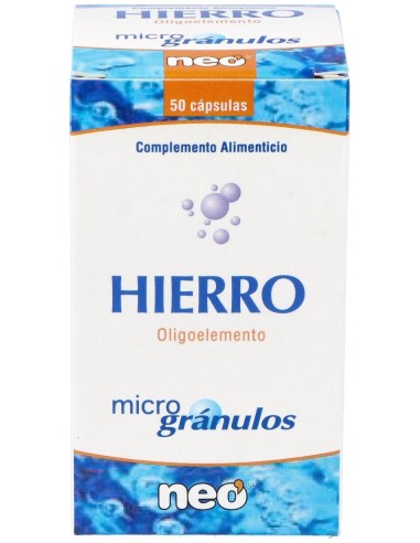 Hierro Microgranulos Neo 50Cap.