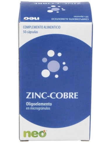 Zinc-Cobre Microgranulos Neo 50Cap.