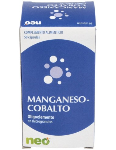 Manganeso-Cobalto Microgranulos Neo 50Cap.