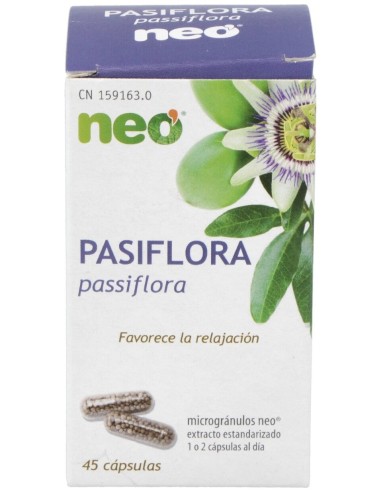 Pasiflora Microgranulos Neo 45Cap.