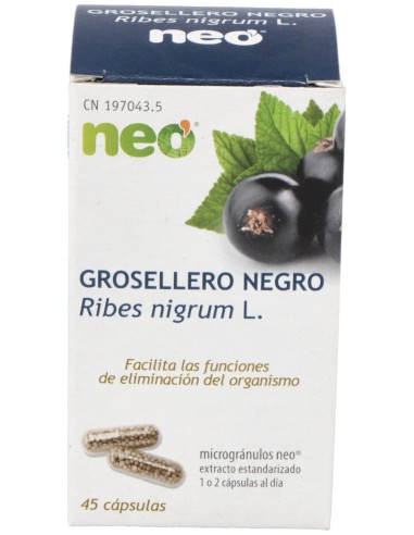 Grosellero Negro Microgranulos Neo 45Cap.