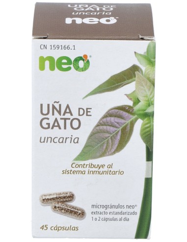 Uña De Gato Microgranulos Neo 45Cap.